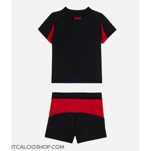AC Milan Prima Maglia Bambino 2025-26 Manica Corta (+ Pantaloni corti)